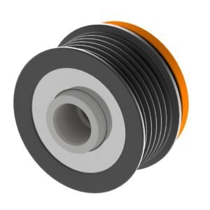 Polia De Roda Livre - Gm / S-10 / Troller / Mw
