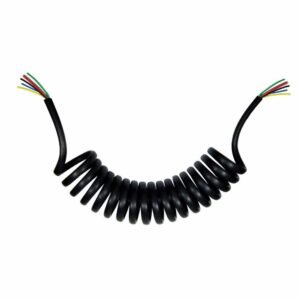 Chicote Eletrico Espiral 4,5m 7 Via