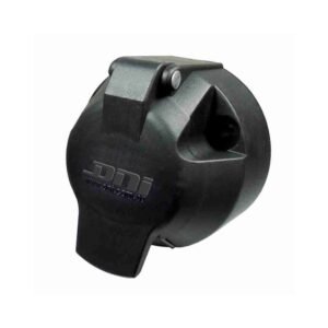 Tomada Para Engate - Femea 6 Polos Preto