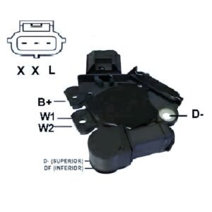 Regulador De Voltagem - Gm / Fiat / Fiesta / Eco / Cou
